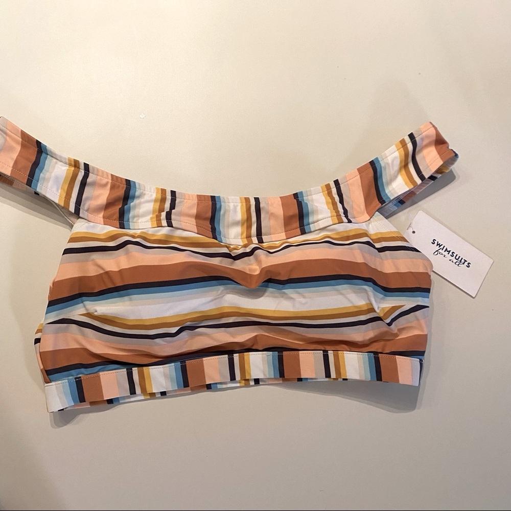 Swimsuits for All- Off Shoulder Shelf Bikini Top (bottoms sold in other listing)